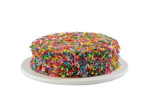 עוגת קנדי קייק סוכריות עגולה