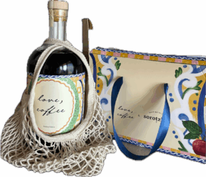 מארז מתנה עוגה וקפה