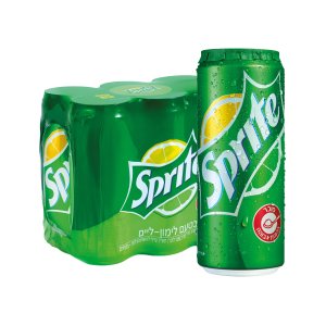 שישיית פחיות 330 מ׳׳ל ספרייט LIME